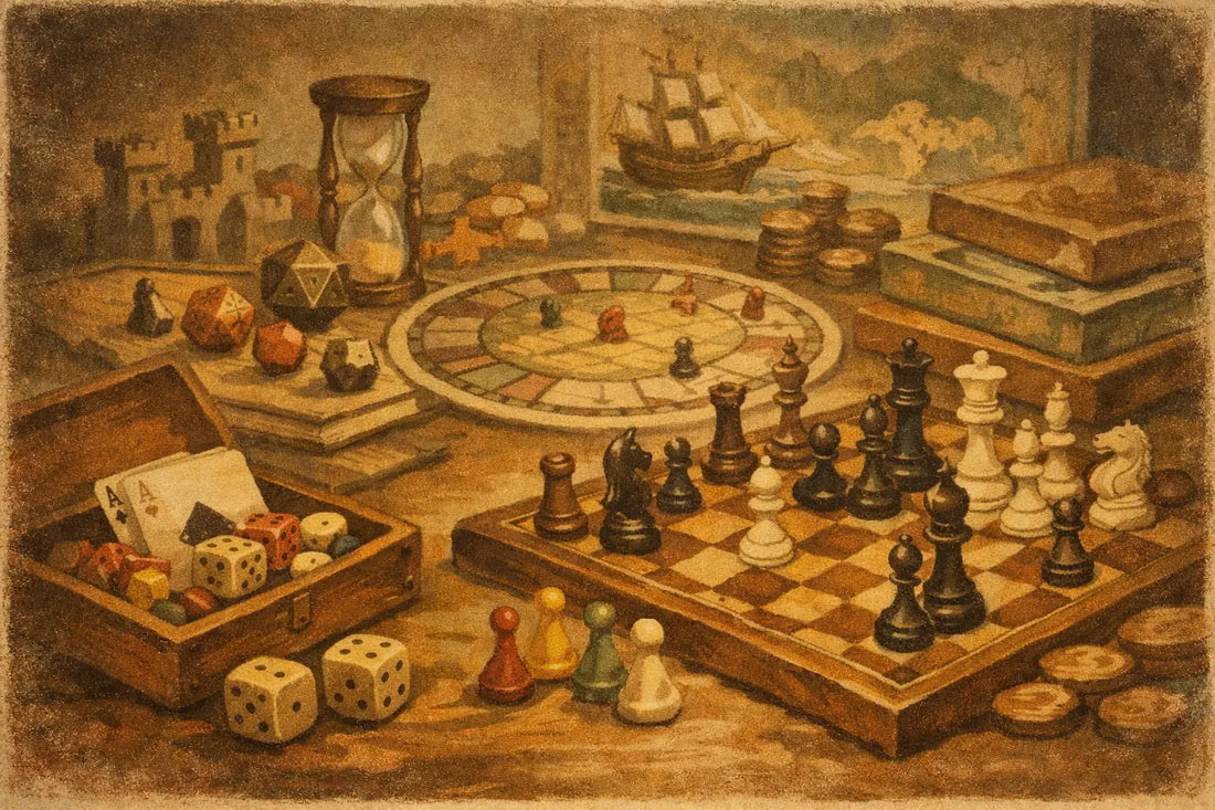 Guia de jogos para colecionadores de mesa