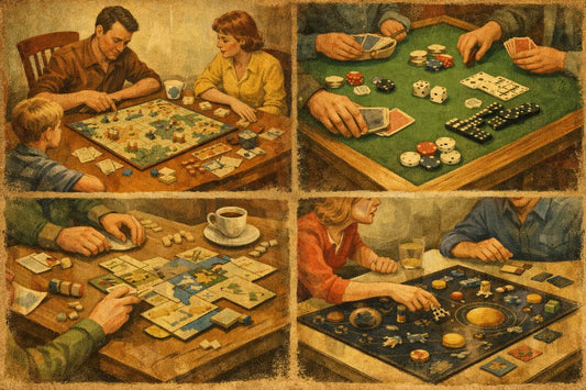 Jogos de tabuleiro para cada tipo de mesa