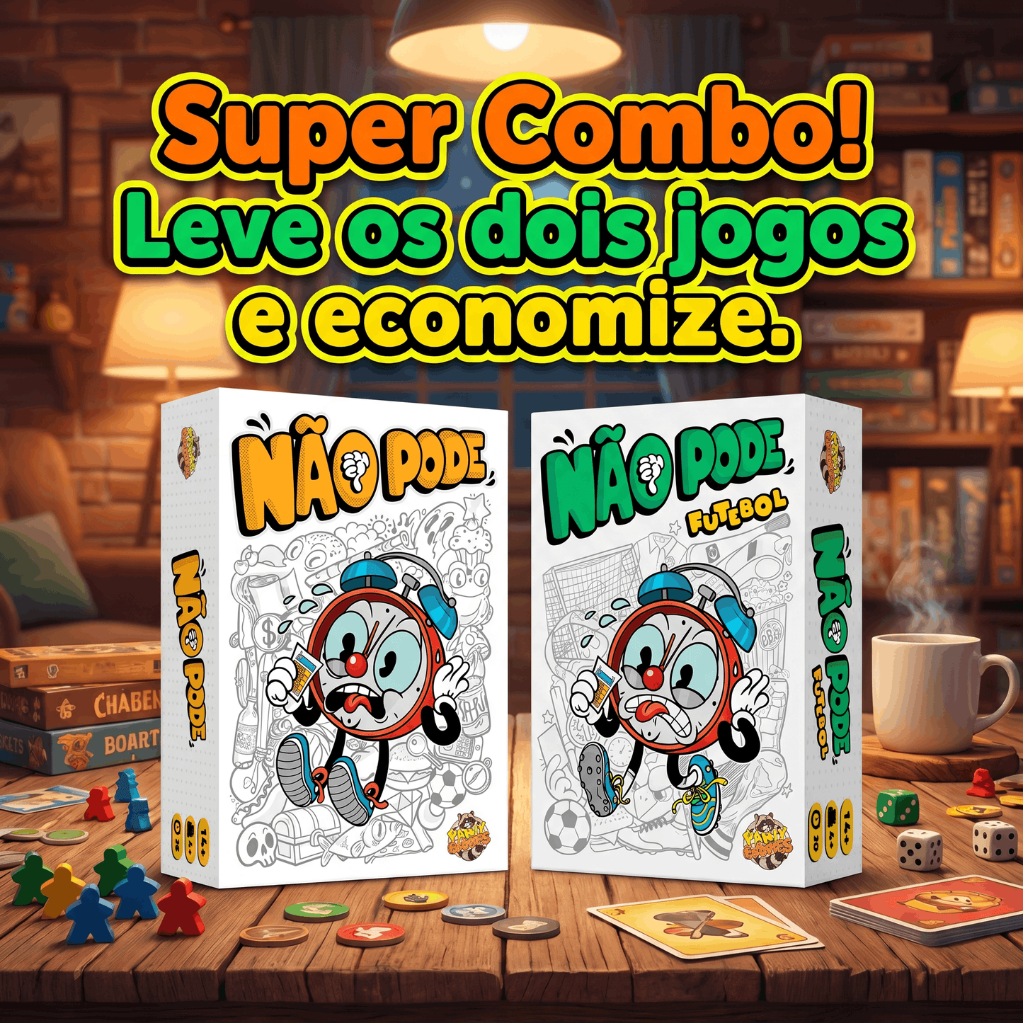 Combo: Não Pode + Não Pode Futebol
