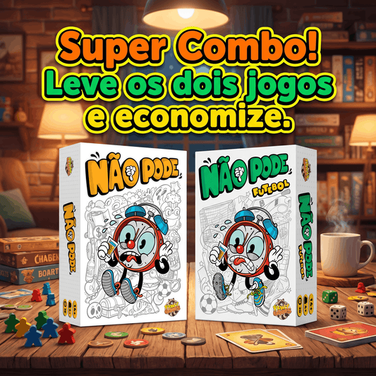 Combo: Não Pode + Não Pode Futebol
