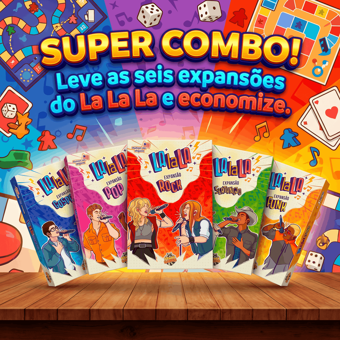 Combo La La La: Todas as Expansões