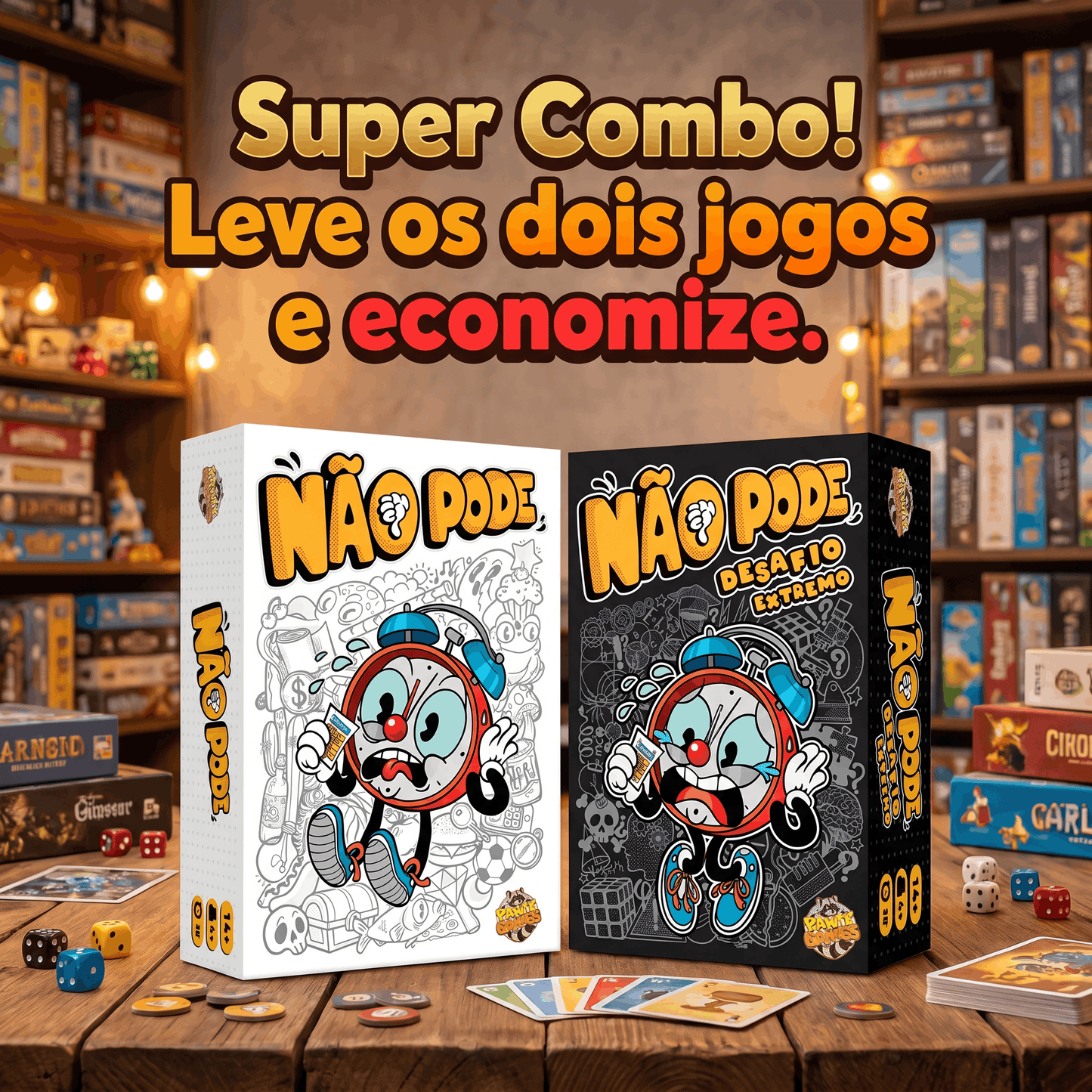 Combo: Não Pode + Não Pode Desafio Extremo