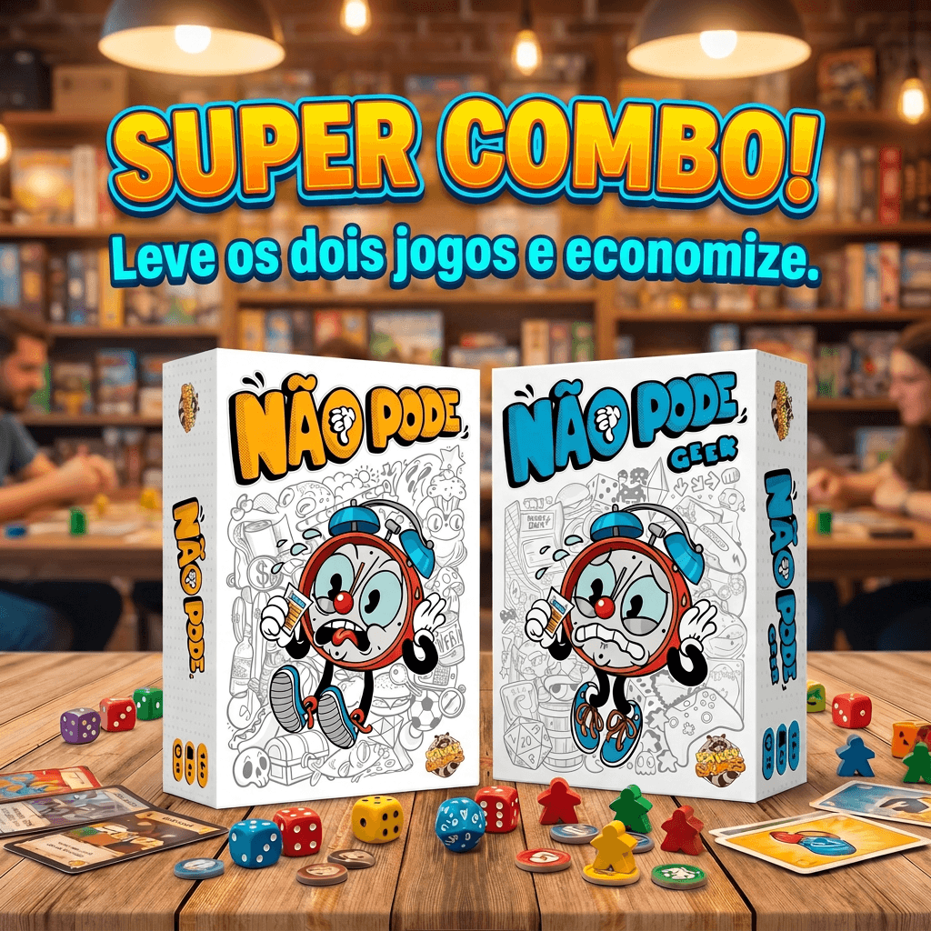 Combo: Não Pode + Não Pode Geek