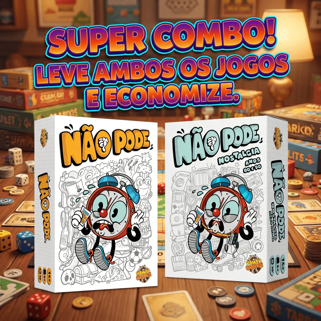 Combo: Não Pode + Não Pode Nostalgia