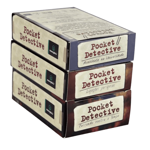 Combo Pocket Detective (Caso A + Caso B + Caso C)